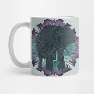 Majestic African Elephant Mug